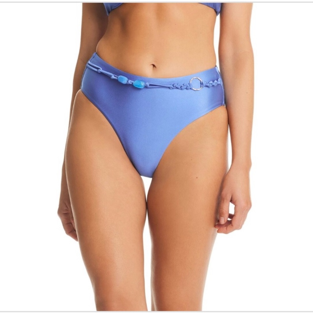 Red Carter Blue Bikini Bottom